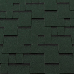 Гибкая черепица RoofShield Классик стандарт (зеленый с оттенением) Гибкая черепица RoofShield Классик стандарт (зеленый с оттенением)